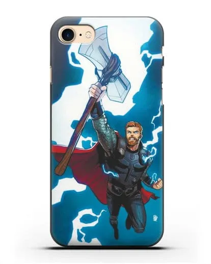 Чехол Тор с молотом силиконовый для iPhone 7