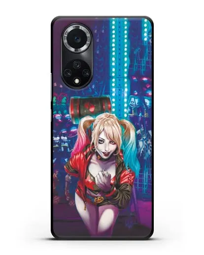 Чехол Харли Квинн (Harley Quinn) с молотком силиконовый для Huawei Nova 9