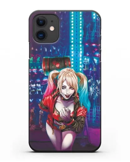 Чехол Харли Квинн (Harley Quinn) с молотком силиконовый для iPhone 11