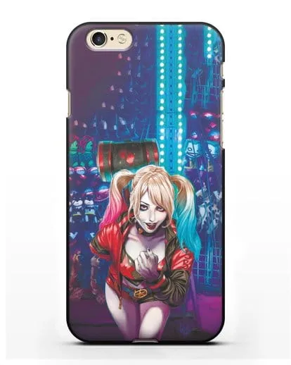 Чехол Харли Квинн (Harley Quinn) с молотком силиконовый для iPhone 6s