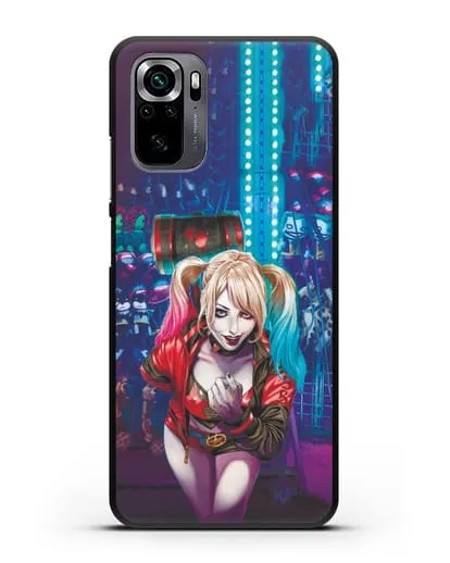 Чехол Харли Квинн (Harley Quinn) с молотком силиконовый для Xiaomi Poco M5s