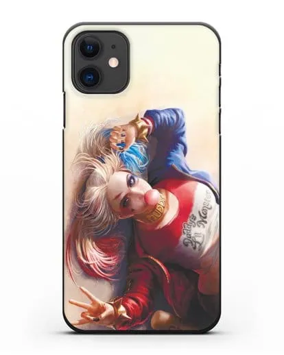 Чехол Лежащая Харли Квинн (Harley Quinn) силиконовый для iPhone 11