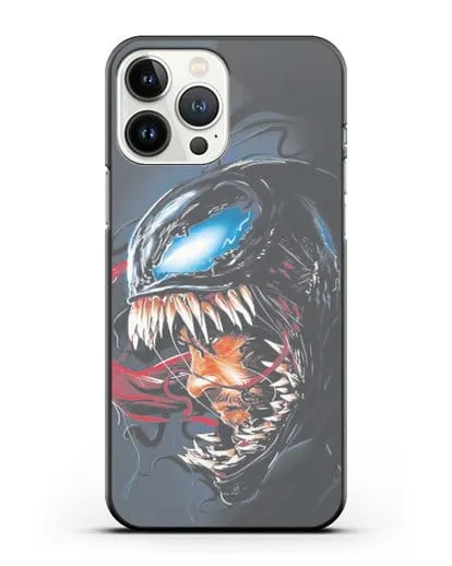 Чехол Эдди Брок - Веном (Venom) силиконовый для iPhone 13 Pro Max