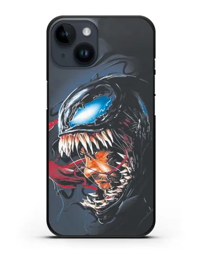 Чехол Эдди Брок - Веном (Venom) силиконовый для iPhone 14