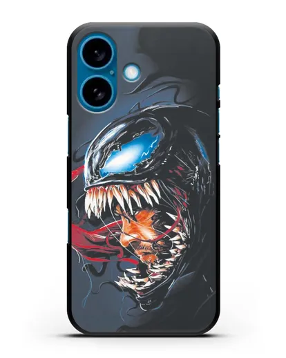 Чехол Эдди Брок - Веном (Venom) силиконовый для iPhone 16