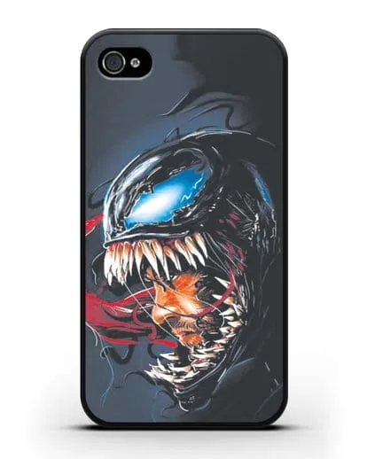 Чехол Эдди Брок - Веном (Venom) силиконовый для iPhone 4/4s