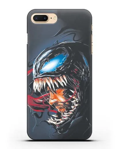 Чехол Эдди Брок - Веном (Venom) силиконовый для iPhone 7 Plus
