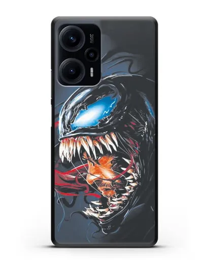 Чехол Эдди Брок - Веном (Venom) силиконовый для Xiaomi Poco F5