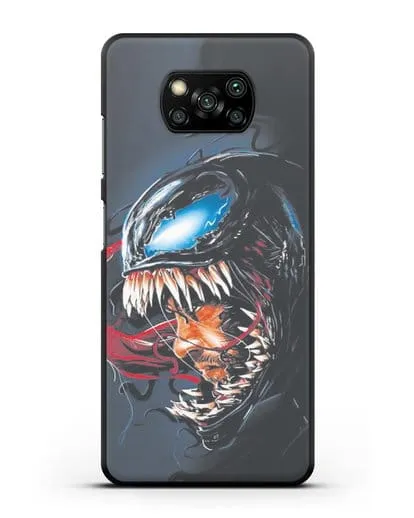Чехол Эдди Брок - Веном (Venom) силиконовый для Xiaomi Poco X3