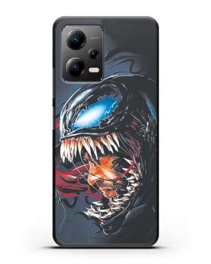Чехол Эдди Брок - Веном (Venom) силиконовый для Xiaomi Poco X5