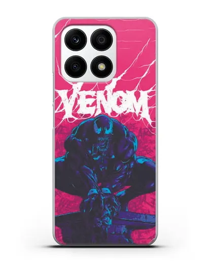 Чехол Веном (Venom) готов напасть силиконовый для Honor X8a