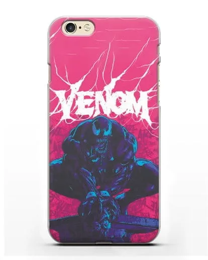 Чехол Веном (Venom) готов напасть силиконовый для iPhone 6s