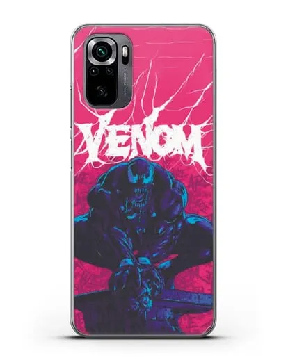 Чехол Веном (Venom) готов напасть силиконовый для Xiaomi Poco M5s