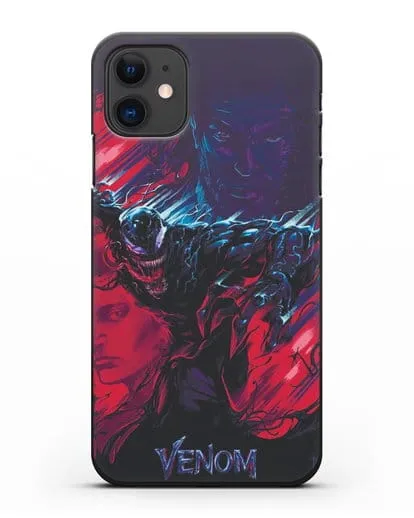Чехол с иллюстрацией Веном (Venom) силиконовый для iPhone 11