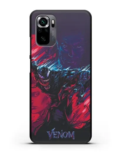Чехол с иллюстрацией Веном (Venom) силиконовый для Xiaomi Poco M5s