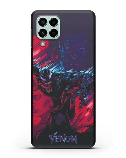 Чехол с иллюстрацией Веном (Venom) силиконовый для Samsung Galaxy M53 [SM-M536]