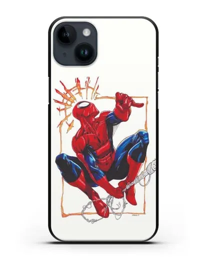 Чехол Паучье чутьё Человека-паука силиконовый для iPhone 14 Plus