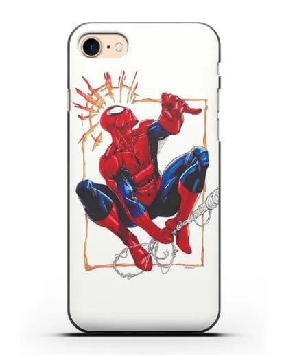 Чехол Паучье чутьё Человека-паука силиконовый для iPhone 7
