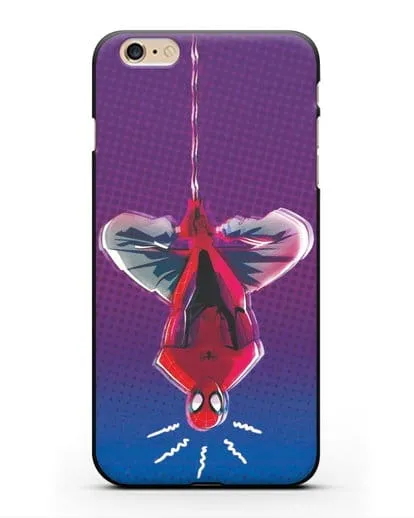 Чехол Человек-паук висит силиконовый для iPhone 6s Plus
