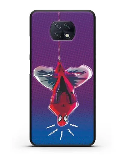 Чехол Человек-паук висит силиконовый для Xiaomi Redmi Note 9T