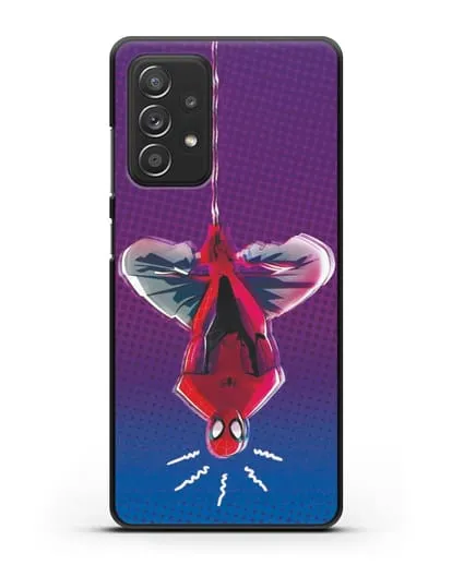 Чехол Человек-паук висит силиконовый для Samsung Galaxy A53