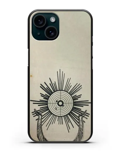 Чехол с принтом Патрон силиконовый для iPhone 15