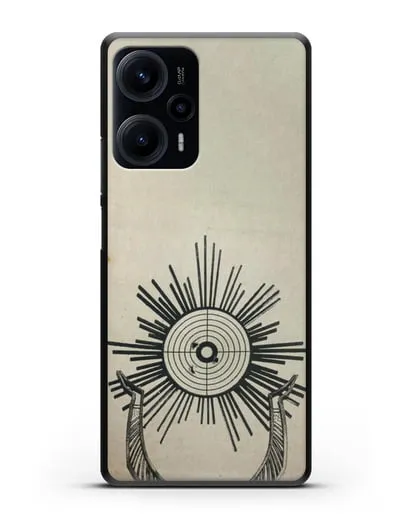 Чехол с принтом Патрон силиконовый для Xiaomi Poco F5