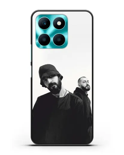 Чехол с принтом Miyagi and Andy Panda силиконовый для Honor X6a