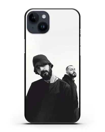 Чехол с принтом Miyagi and Andy Panda силиконовый для iPhone 14 Plus
