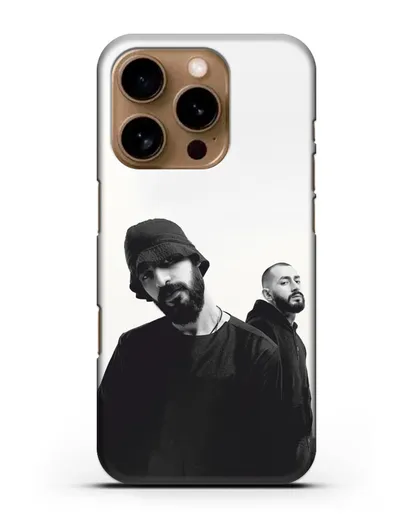 Чехол с принтом Miyagi and Andy Panda силиконовый для iPhone 16 Pro