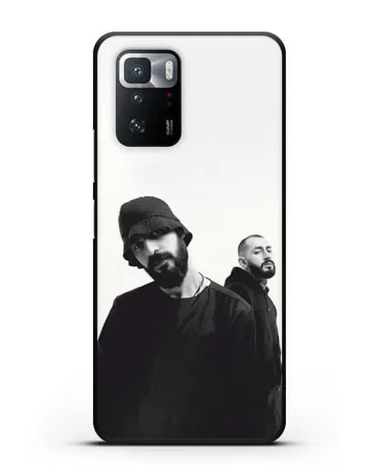 Чехол с принтом Miyagi and Andy Panda силиконовый для Xiaomi Poco X3 GT