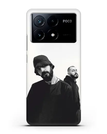 Чехол с принтом Miyagi and Andy Panda силиконовый для Xiaomi Poco X6 Pro