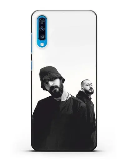 Чехол с принтом Miyagi and Andy Panda силиконовый для Samsung Galaxy A70 [SM-A705F]