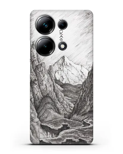 Чехол Miyagi &amp; Andy Panda - Yamakasi силиконовый для Xiaomi Poco M6 Pro