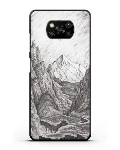 Чехол Miyagi &amp; Andy Panda - Yamakasi силиконовый для Xiaomi Poco X3 Pro