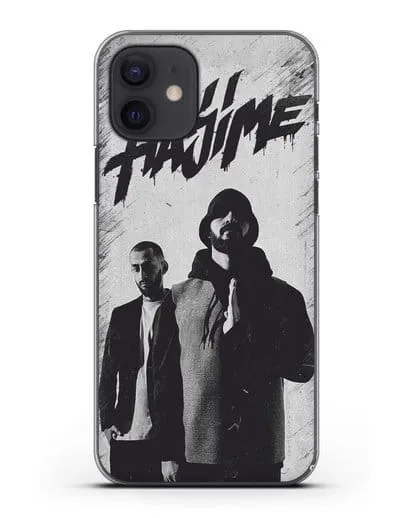 Чехол Hajime and Andy Panda силиконовый для iPhone 12