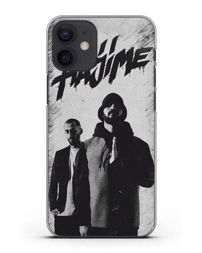 Чехол Hajime and Andy Panda силиконовый для iPhone 12 mini