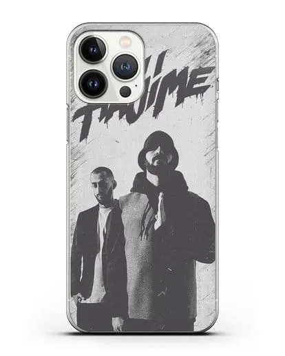 Чехол Hajime and Andy Panda силиконовый для iPhone 13 Pro Max