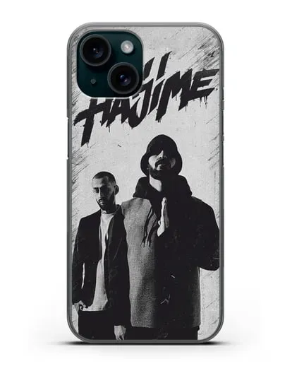 Чехол Hajime and Andy Panda силиконовый для iPhone 15