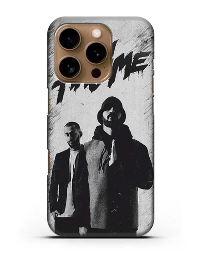 Чехол Hajime and Andy Panda силиконовый для iPhone 16 Pro