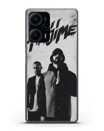 Чехол Hajime and Andy Panda силиконовый для Xiaomi Poco F5