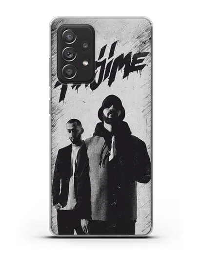 Чехол Hajime and Andy Panda силиконовый для Samsung Galaxy A53