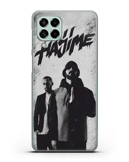 Чехол Hajime and Andy Panda силиконовый для Samsung Galaxy M53 [SM-M536]