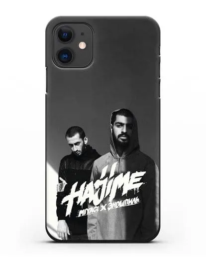 Чехол с фотографией Мияги и Эндшпиль силиконовый для iPhone 11