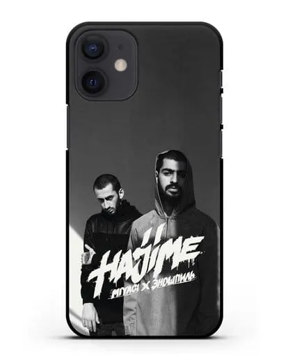 Чехол с фотографией Мияги и Эндшпиль силиконовый для iPhone 12 mini