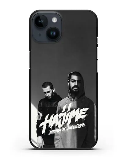 Чехол с фотографией Мияги и Эндшпиль силиконовый для iPhone 14