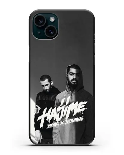 Чехол с фотографией Мияги и Эндшпиль силиконовый для iPhone 15 Plus