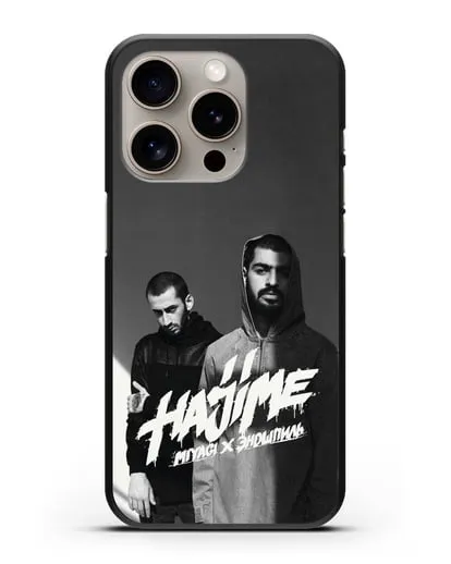 Чехол с фотографией Мияги и Эндшпиль силиконовый для iPhone 15 Pro