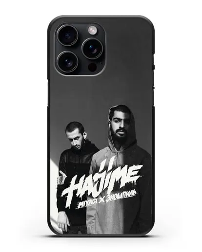 Чехол с фотографией Мияги и Эндшпиль силиконовый для iPhone 15 Pro Max