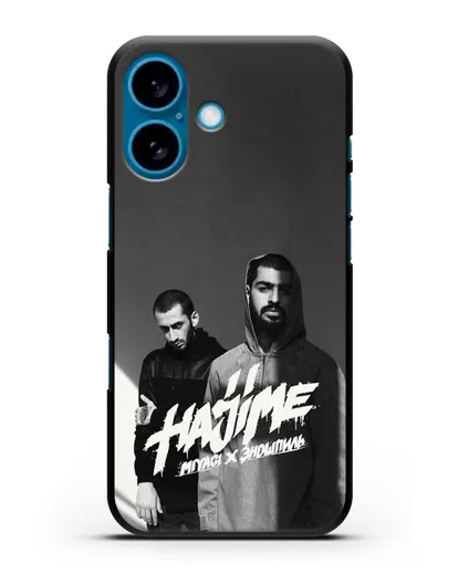 Чехол с фотографией Мияги и Эндшпиль силиконовый для iPhone 16